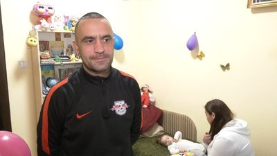 Батько дівчинки Назар Полюга Батько дівчинки Назар Полюга