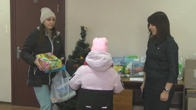 У Запоріжжі до Дня Святого Миколая привітали дітей військовослужбовців та тих, хто виїхав з окупованих територій