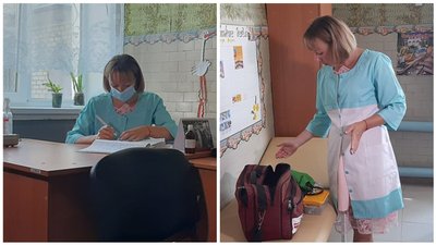 Обличчя Незалежності. Фельдшерка з прифронтового села Оксана Лисогор