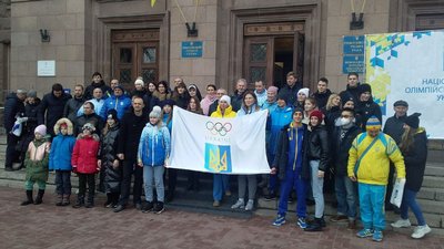 У Миколаєві відбулася церемонія підняття прапору олімпійського комітету У Миколаєві відбулася церемонія підняття прапору олімпійського комітету