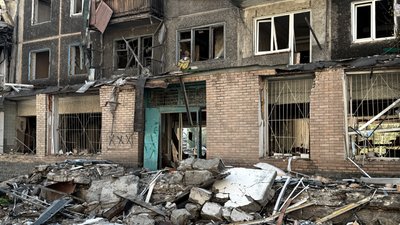 Руйнування у місті Білозерське, 25 серпня 2025 рік. 