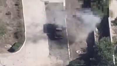 На Запоріжжі прикордонники знищили мотоцикл та вантажівку армії РФ