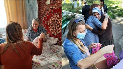 "Шукаємо гармоніста". Кропивницькі громадські діячки відновили візити до геріатрії після локдауну