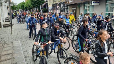 Вінниця в дванадцяте долучилась до Всеукраїнського Велодня Вінниця в дванадцяте долучилась до Всеукраїнського Велодня