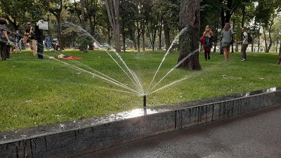 "Парк – не зона": у Харкові студенти посідали на газони, протестують проти свавілля охоронців "Парк – не зона": у Харкові студенти посідали на газони, протестують проти свавілля охоронців