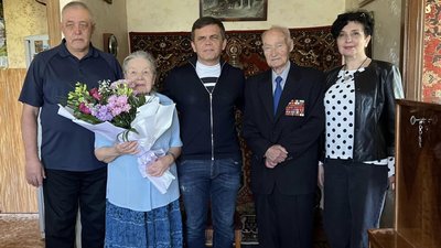 Почесному ветерану України Кирилу Семенову з Житомира виповнилося 100 років Почесному ветерану України Кирилу Семенову з Житомира виповнилося 100 років