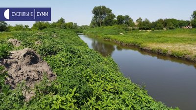На Сумщині у ставку видобували корисні копалини На Сумщині у ставку видобували корисні копалини