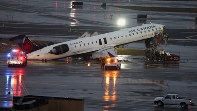 Літак авіакомпанії Air Canada