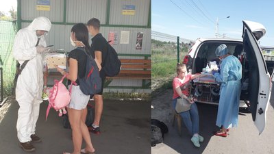 На КПВВ "Станиця Луганська" пропускають абітурієнтів для складання ЗНО