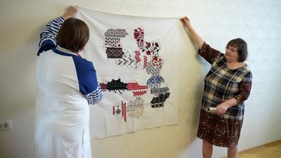 Вишита мапа Вінниччини