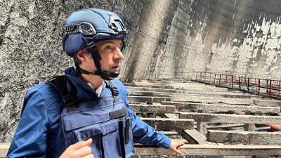 Гендиректор МАГАТЕ Гроссі відвідав територію тимчасово окупованої Запорізької АЕС Гендиректор МАГАТЕ Гроссі відвідав територію тимчасово окупованої Запорізької АЕС