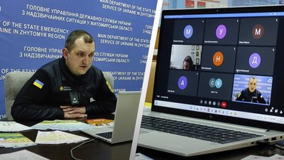 Як маскують міни та гранати – у Житомирі рятувальники проводять уроки з мінної безпеки
