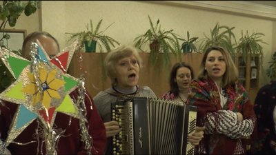 Щедрівками зустрічали після канікул учнів вчителі кропивницької школи