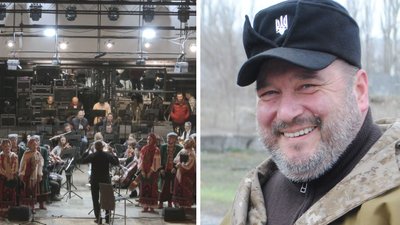 "Наш батько Кум": черкащани виконали пісню на честь комбата "Карпатської Січі"