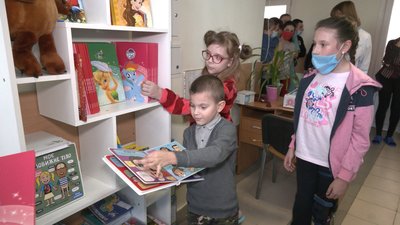 У харківському інституті протезування відкрили "Лікарняні бібліотеки" У харківському інституті протезування відкрили "Лікарняні бібліотеки"