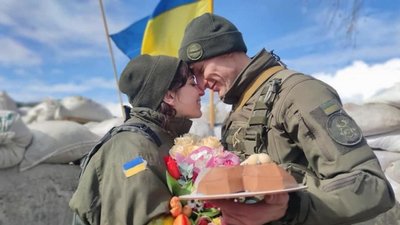 53 пари військовослужбовців одружилися на Закарпатті від початку війни