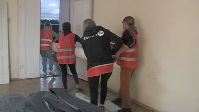 У Запорізькому обласному центрі молоді облаштовують громадський центр для переселенців У Запорізькому обласному центрі молоді облаштовують громадський центр для переселенців