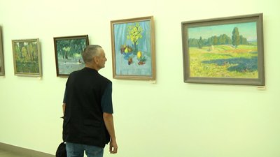 У Житомирі відкрили виставку до 50-річчя творчої діяльності художника Валерія Кулика