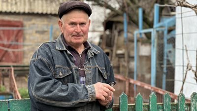 Житель Хрестища Сергій