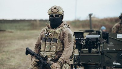 Український військовий бригади "Рубіж"