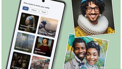 Функція Art Selfie 2 google