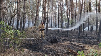 Пожежа в Кумейках