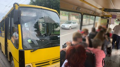 Забагато пасажирів: копи почали складати протоколи на водіїв маршруток у Рівному