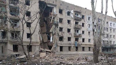 Внаслідок авіаудару по Оріхову поранено людину