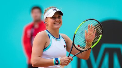 Матчбол Козлової - у топ-25 найкращих у 2021 році за версією WTA: відео