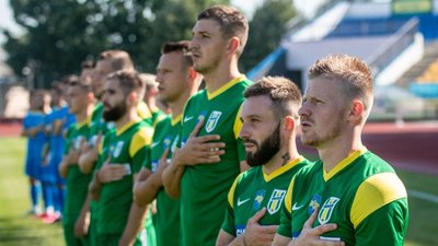Вперше з початку повномасштабної війни ФК "Полісся" провів футбольний матч у Житомирі Вперше з початку повномасштабної війни ФК "Полісся" провів футбольний матч у Житомирі