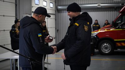 Нагородили рятувальників в Черкасах Нагородили рятувальників в Черкасах