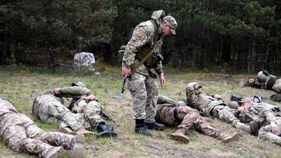 Тактична медицина під час навчань батальйону резерву ТрО на Рівненщині Тактична медицина під час навчань батальйону резерву ТрО на Рівненщині