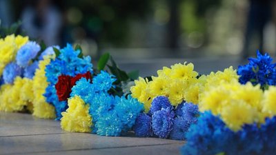 Покладання квітів у День пам'яті та перемоги над нацизмом у Запоріжжі, 8 травня, 2026 року