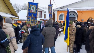 тернопіль, похорон сергія стельмаха, 11 січня 2026 року