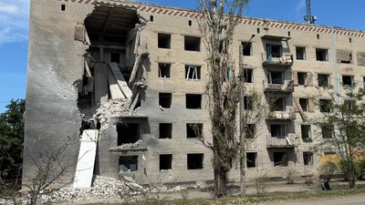 Наслідки удару по медмістечку у Краматорську, Донецька область, 22 липня 2026 року