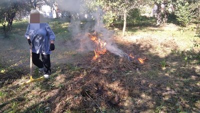 Франківські муніципали впіймали трьох паліїв сухої трави Франківські муніципали впіймали трьох паліїв сухої трави