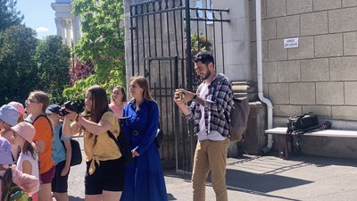 Популяризують мандри Україною: тревел-блогери знімали нову серію в Тернополі Популяризують мандри Україною: тревел-блогери знімали нову серію в Тернополі