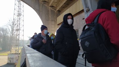 В Івано-Франківську на стадіоні "Рух" відкрили центр вакцинації проти COVID-19