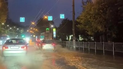 крим, негода, штормове попередження, погода, злива, вітер, затоплені дороги