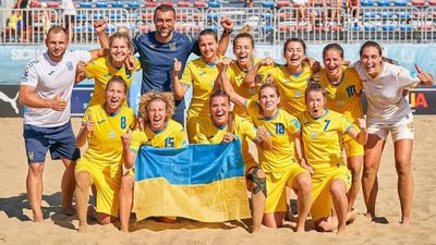 Українки перемогли у третьому матчі відбору на Всесвітні пляжні ігри: два голи забила спортсменка з Сумщини