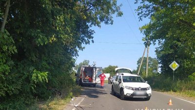 На Полтавщині в аварії травмувалася дитина На Полтавщині в аварії травмувалася дитина