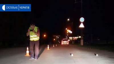 Знайшли водія, який вночі у Ніжині насмерть збив пішохода та втік