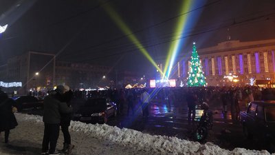 Як черкащани зустрічали Новий 2022 рік