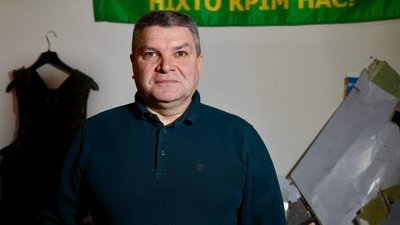 Волонтер Володимир Голоднюк