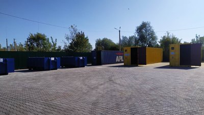 У центрі можна буде сортувати 13 видів відходів. Фото: Суспільне Поділля У центрі можна буде сортувати 13 видів відходів. Фото: Суспільне Поділля