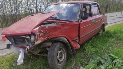 Під Сумами сталася аварія. Водій був у стані алкогольного сп’яніння