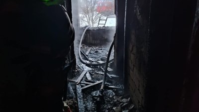 Наслідки вибуху газового балона в квартирі у Любешові