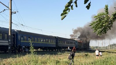 Наслідки влучання безпілотника РФ на Запоріжжі, 19 липня 2026 року