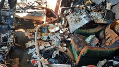 У Луцьку згоріла квартира в багатоповерхівці У Луцьку згоріла квартира в багатоповерхівці
