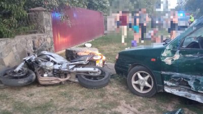На Вінниччині загинув 21-річний мотоцикліст